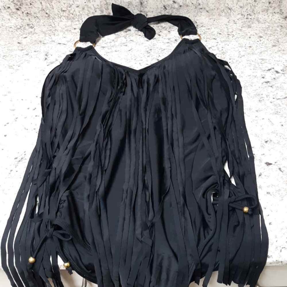 NWNT XL Yunging Black One Piece Swimsuit.